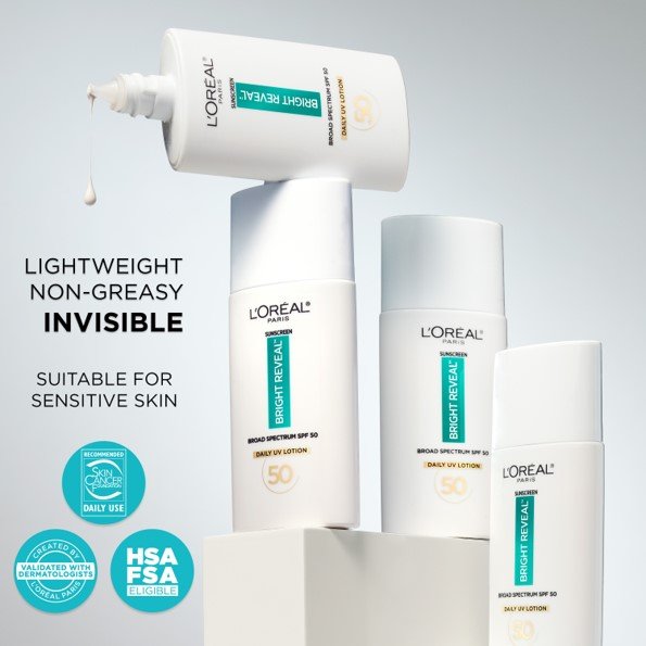 L'Oreal Paris Bright Reveal Daily UV Lotion SPF 50