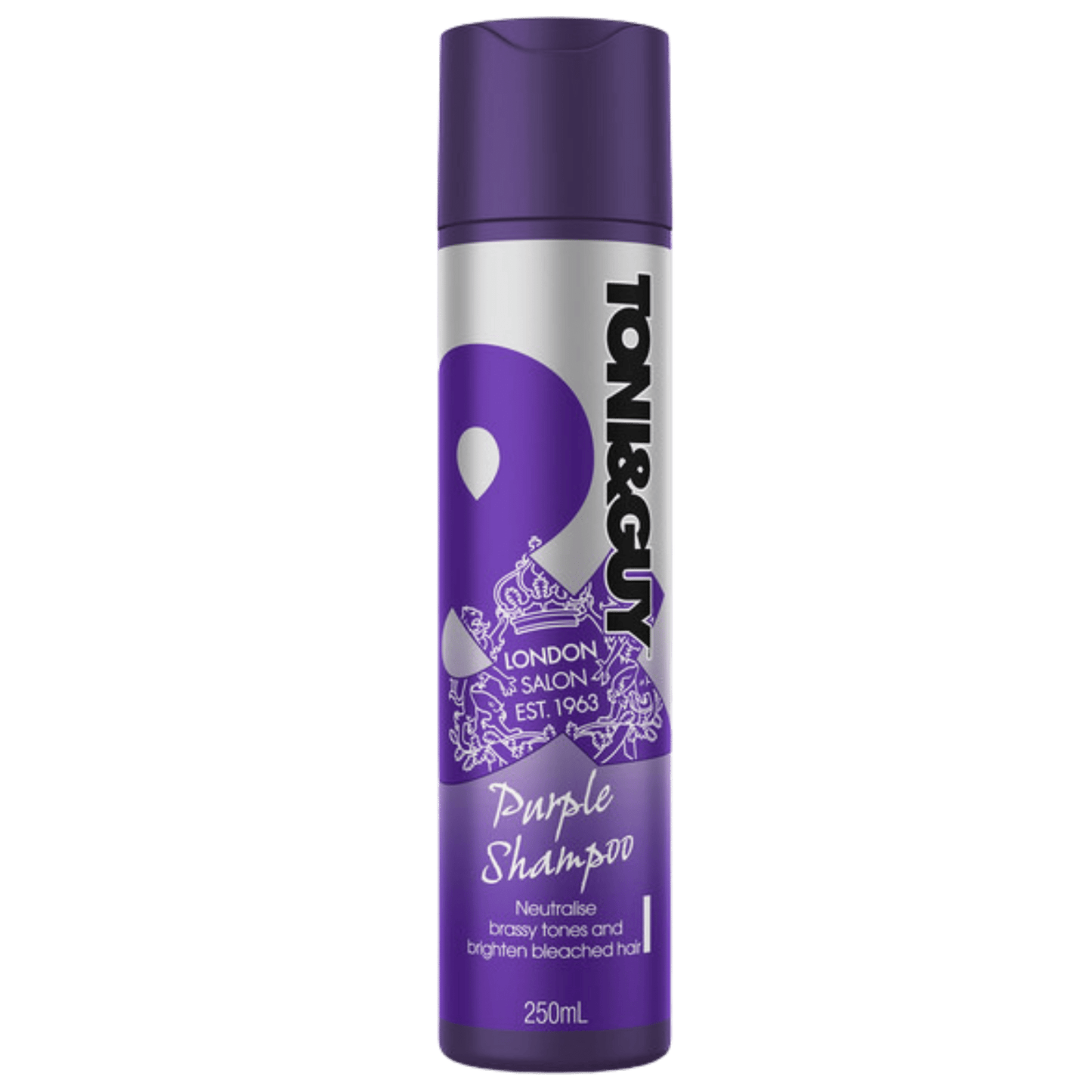Toni & Guy Brighten Bleached Purple Shampoo (250ml)