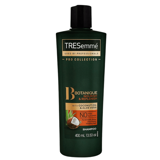 Tresemme Botanique Nourish & Replenish Shampoo For Smooth Shiny & Visibly Healthy Hair (400ml)