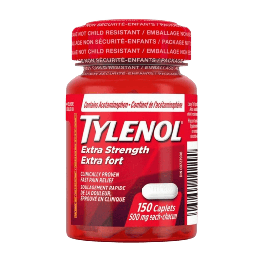 Tylenol Extra Strength Extra Fort Tablets with Acetaminophen 150 CT(500mg)