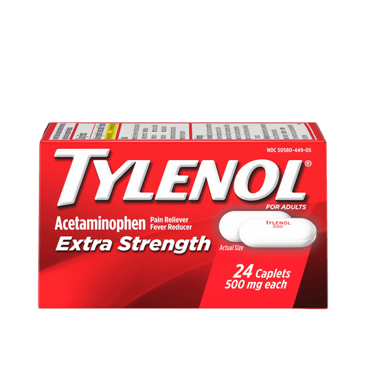 Tylenol Extra Strength Pain Reliever 24 Caplets