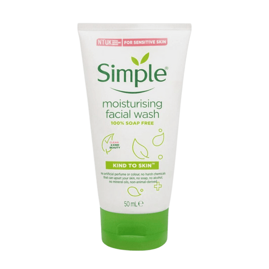 Simple Moisturising Facial Wash Kind To Skin (50ml)