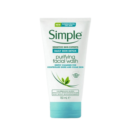 Simple Daily Skin Detox Purifying Gel Wash (150ml)