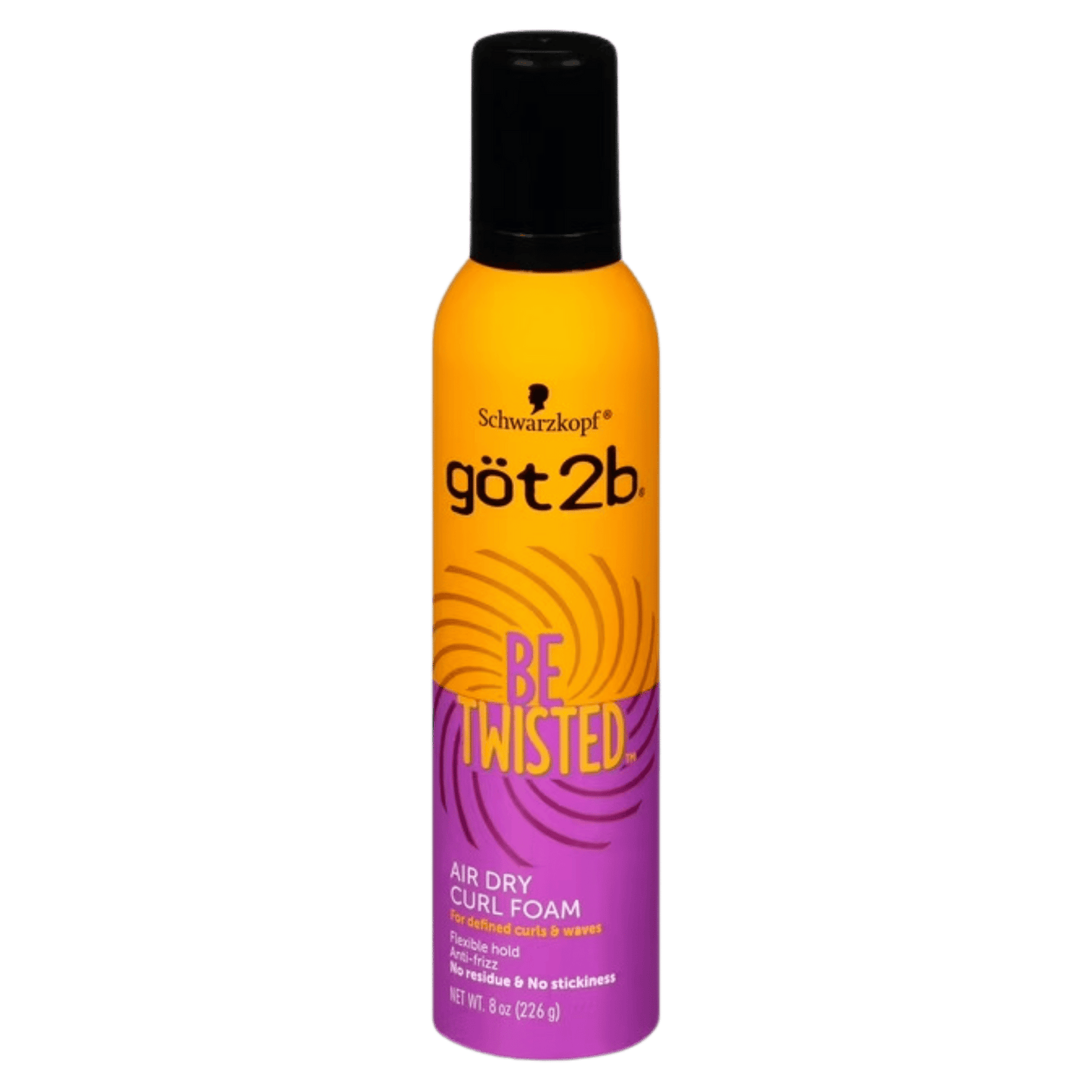 Schwarzkopf Got2b Be Twisted Air Dry Curl Foam (226 g)