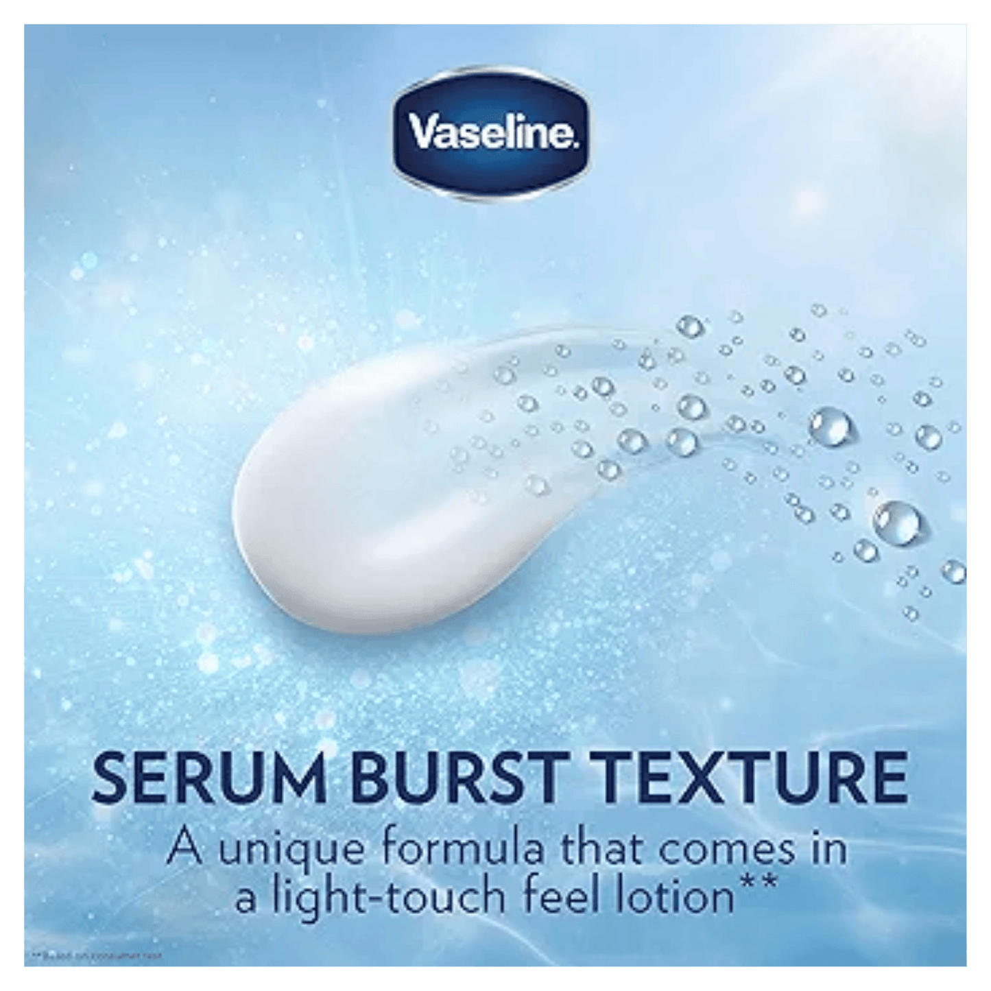 Vaseline Essential Even Tone Gluta-Hya Smooth Radiance Serum Burst Lotion