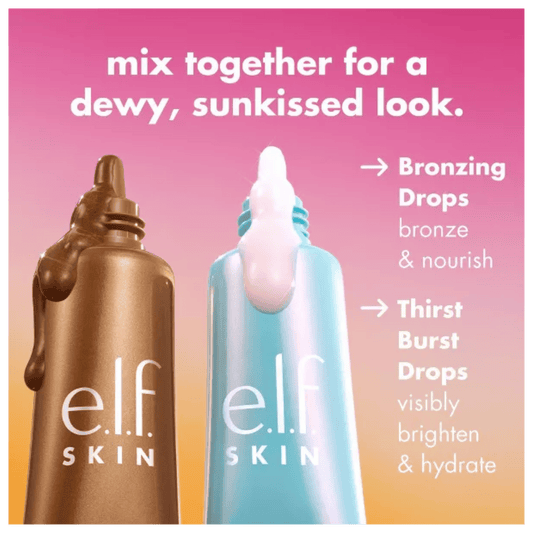 E.L.F The Hottest Drops Duo  Bronzing Drops Thirst Burst Drops Mini Kit