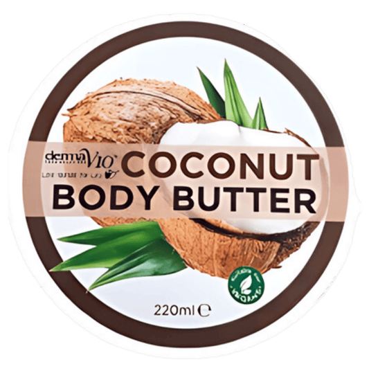 Derma V10 Coconut Body Butter (220ml)