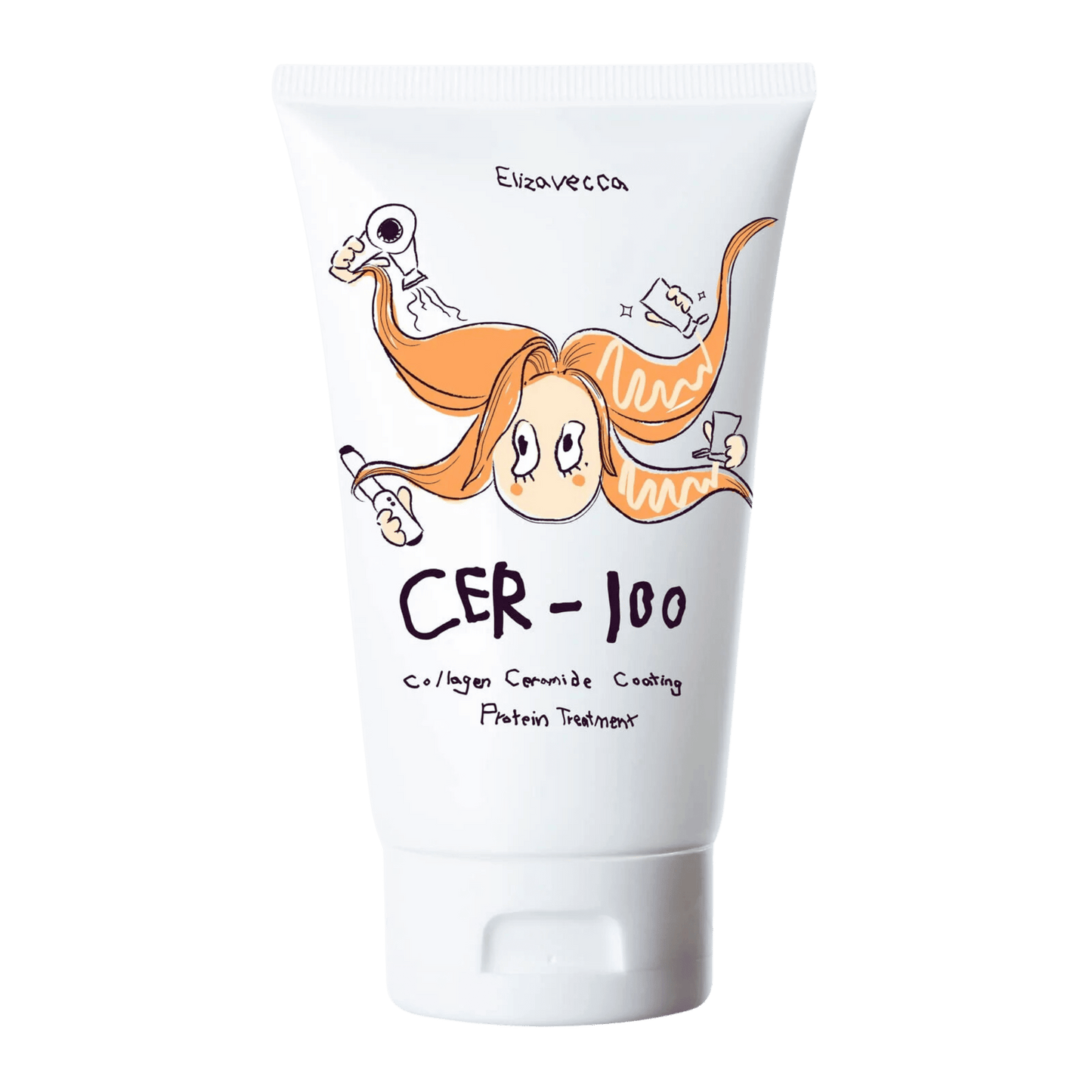 Elizavecca CER-100 Hair Collagen Ceramide Coating Hair Protein Treatment (100ml)