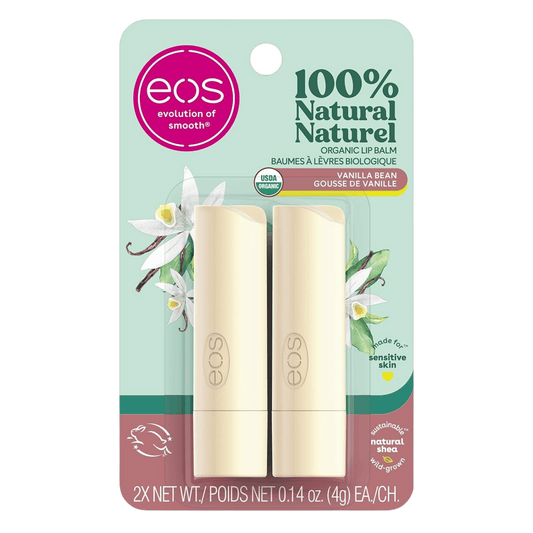 Eos 100% Natural Organic Lip Balm Vanilla Bean (4g)