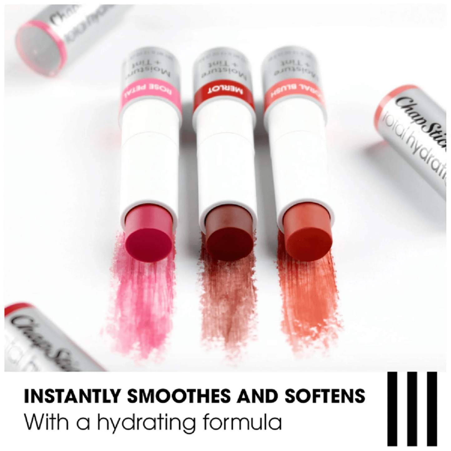 ChapStick Total Hydration Moisture + Tint Lip Balm (3.5g))