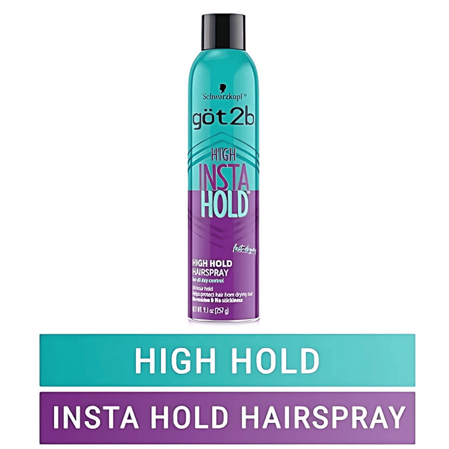 Schwarzkopf Got2b High Insta Hold Hair Spray (257 g)