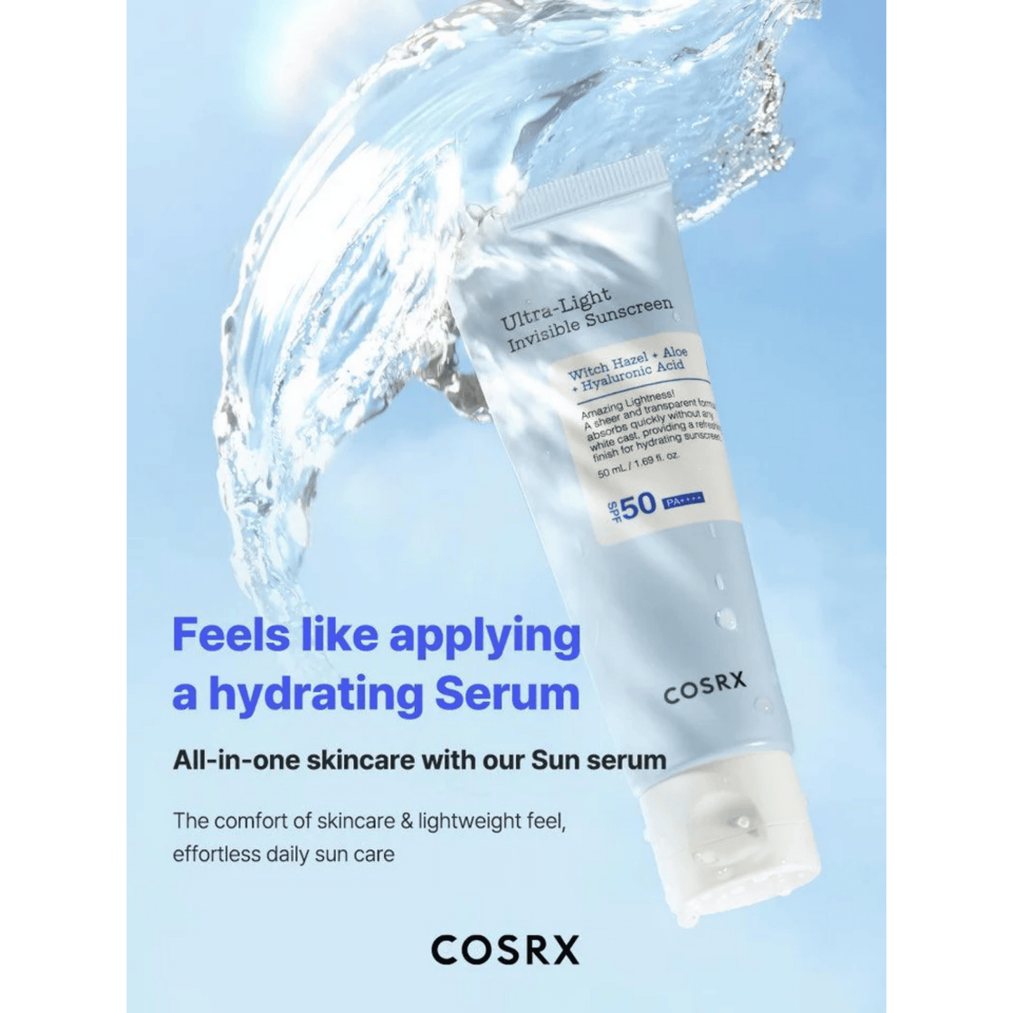 Cosrx Ultra-light Invisible Sunscreen (50ml)