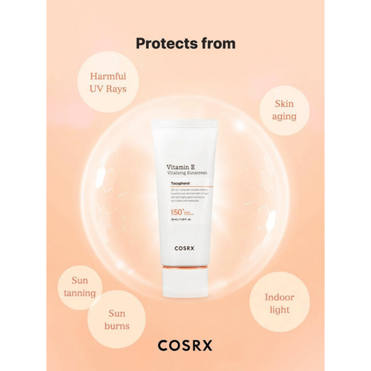 Cosrx Vitamin E Vitalizing Sunscreen SPF 50+ (50ml)