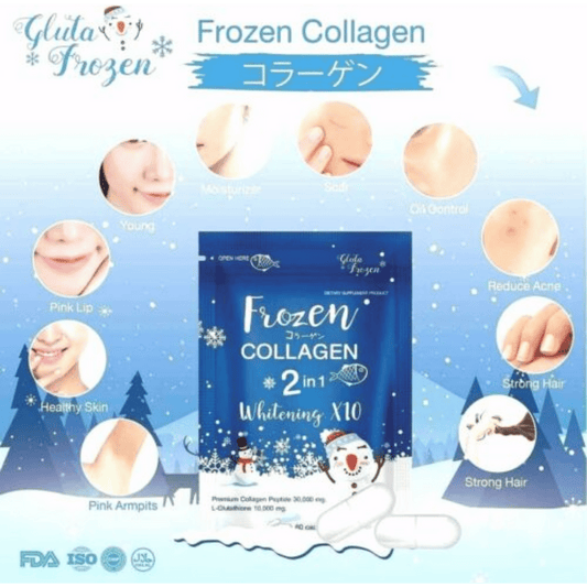 Frozen Collagen 2 in 1 Whitening 60 Capsules