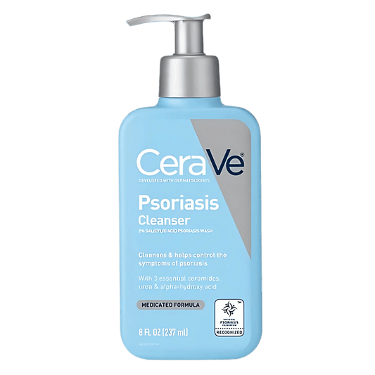 CeraVe Psoriasis Cleanser with 2% Salicylic Acid Psoriasis Wash (237ml)