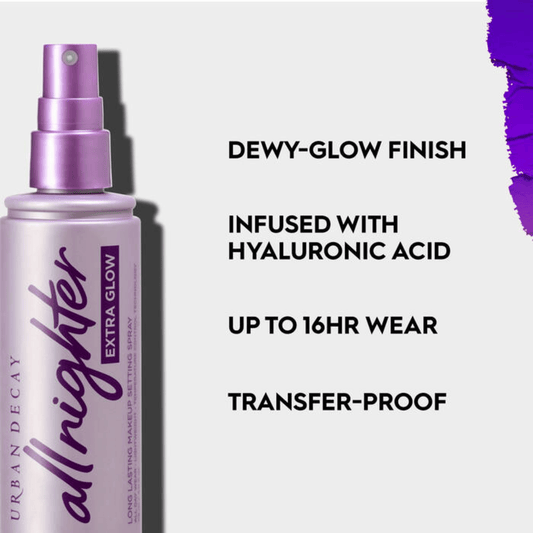 Urban Decay All Nighter Ultra Glow Makeup Setting Spray (118ml)