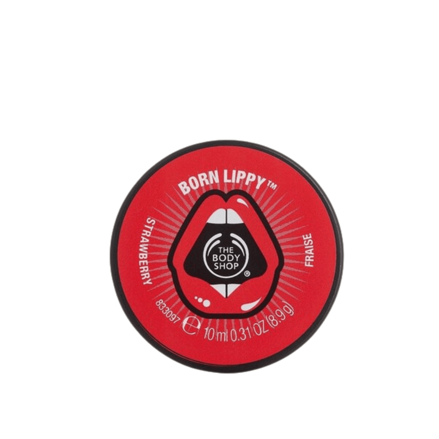 The Body Shop Born Lippy Lip Balm Pot - Strawberry (10ml)