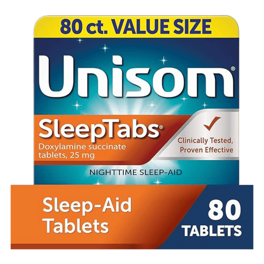 Unisom Sleeptabs Nighttime Seep-Aid Tablets - 80 Ct (25g)