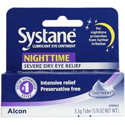 Systane Lubricant Eye Ointment, Overnight Relief - (3.5g)