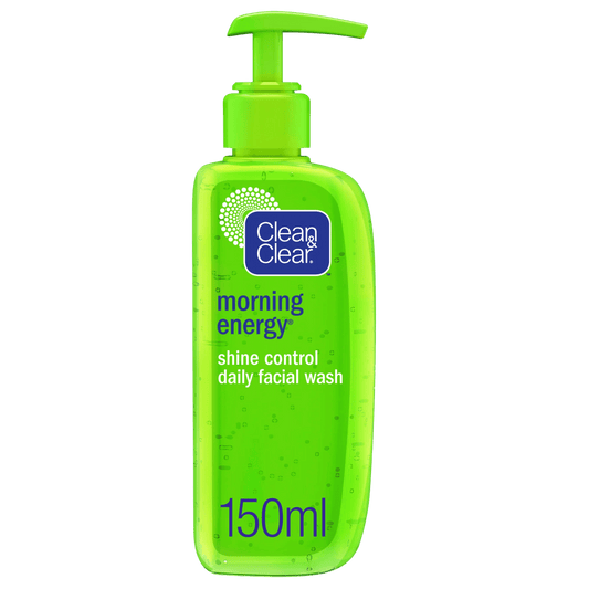 Clean & Clear - Morning Energy Shine Control Daily Facial Wash Oil Free (150ml)