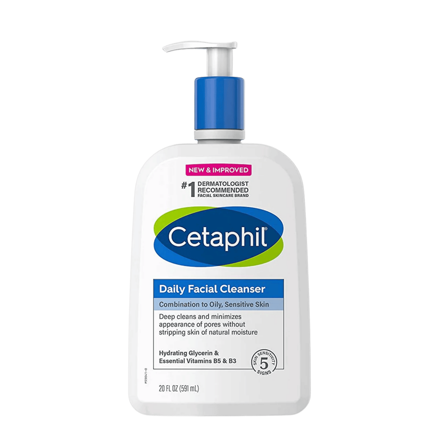 Cetaphil Daily Facial Cleanser Combination to Oily Sensitive Skin (591ml)
