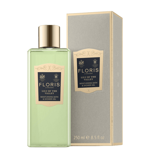 Floris Lily Of The Valley - Moisturising Bath and Shower Gel (250ml)