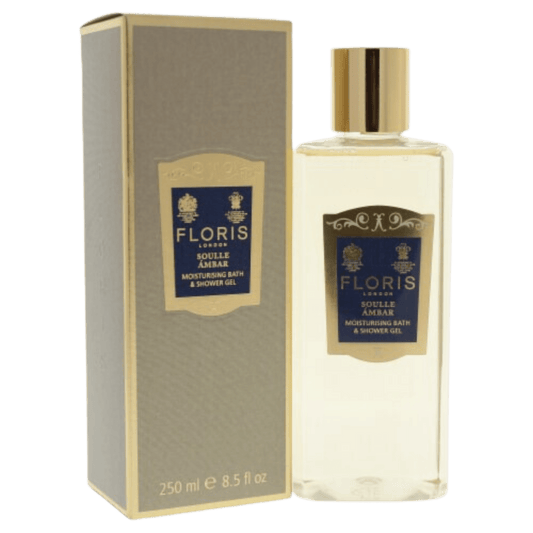 Floris Soulle Ambar - Moisturising Bath and Shower Gel (250 mL)