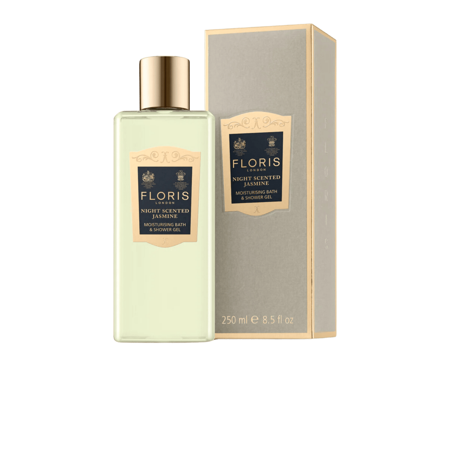 Floris London Night Scented Jasmine - Moisturising Bath & Shower Gel (250mL)