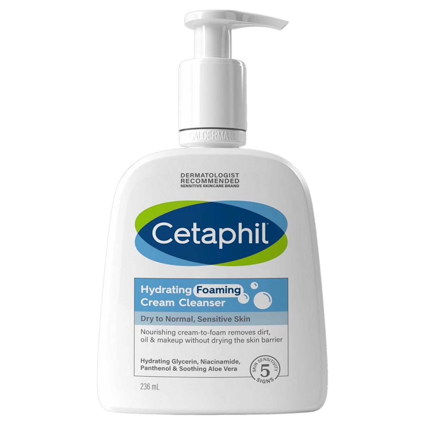 Cetaphil Hydrating Foaming Cream Cleanser (236ml)