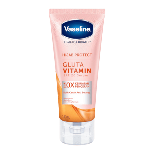 Vaseline Hijab Protect Gluta Vitamin SPF 20 Body Serum (180ml)
