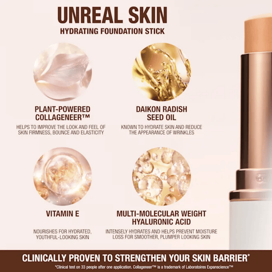 Charlotte Tilbury Unreal Skin Sheer Glow Tint Foundation (8ml)