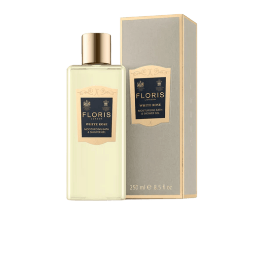 Floris London White Rose Moisturising Bath & Shower Gel (250ml)