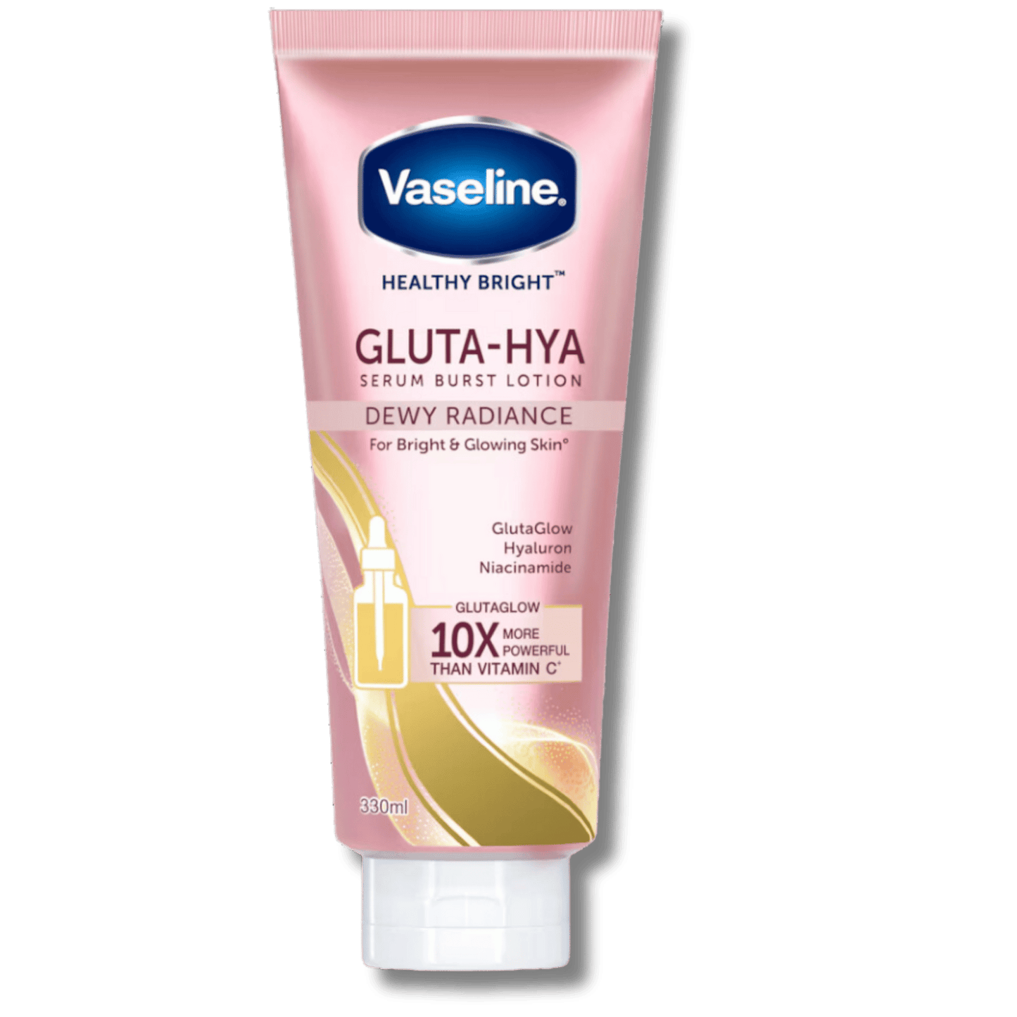 Vaseline Healthy Bright Gluta-Hya Serum Burst Lotion (330ml)