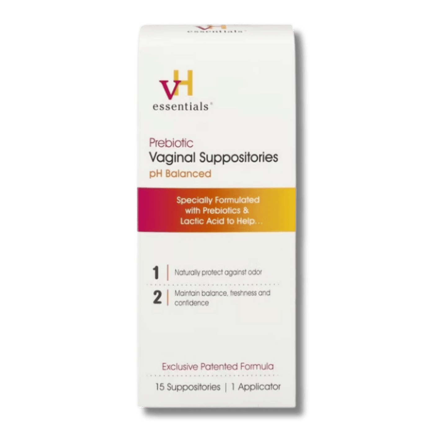 Vh Essentials - Vaginal Suppositories Pre - 1 Each - 15 Ct