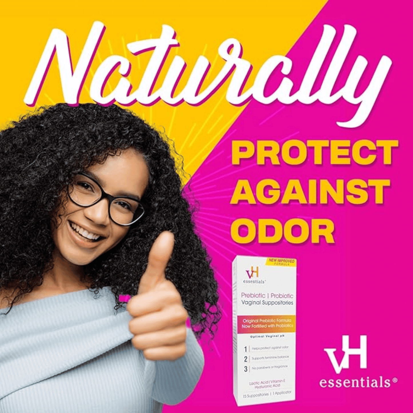 Vh Essentials - Vaginal Suppositories Pre - 1 Each - 15 Ct