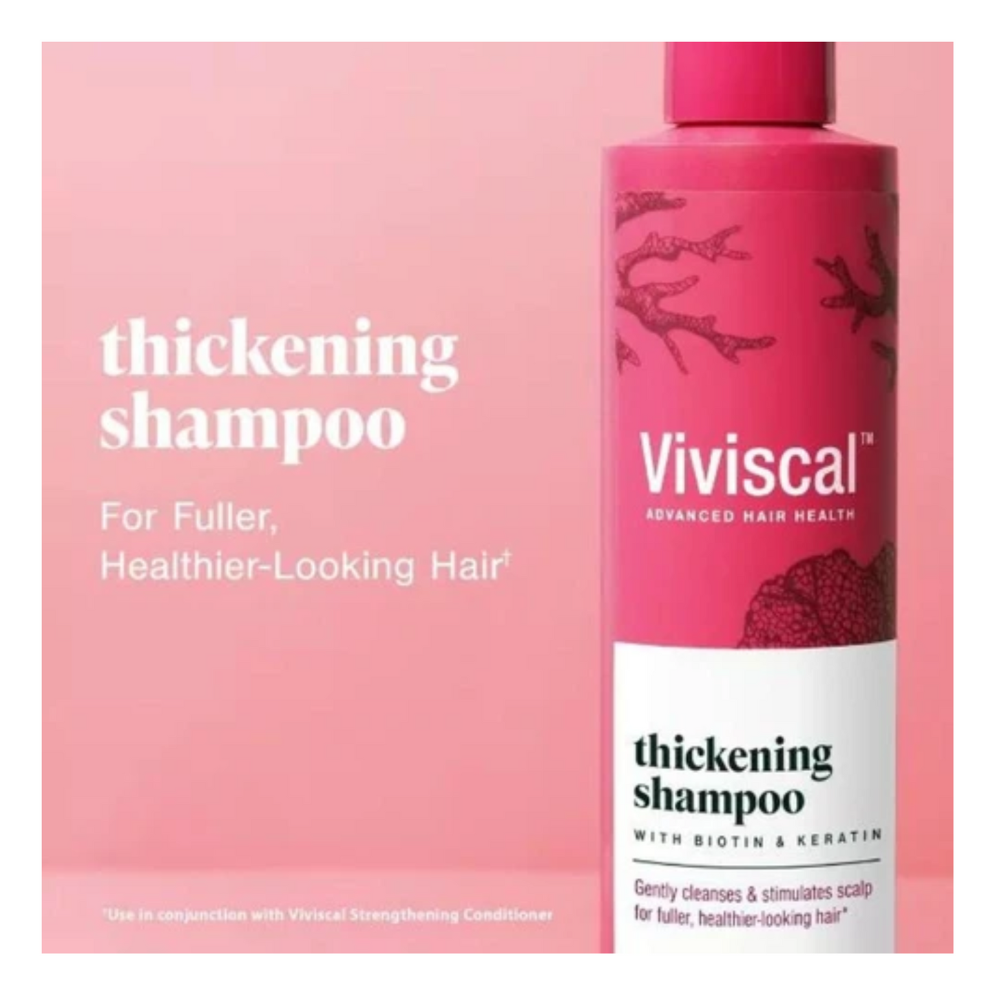 Viviscal Thickening Shampoo with Biotin and Keratin (250ml)