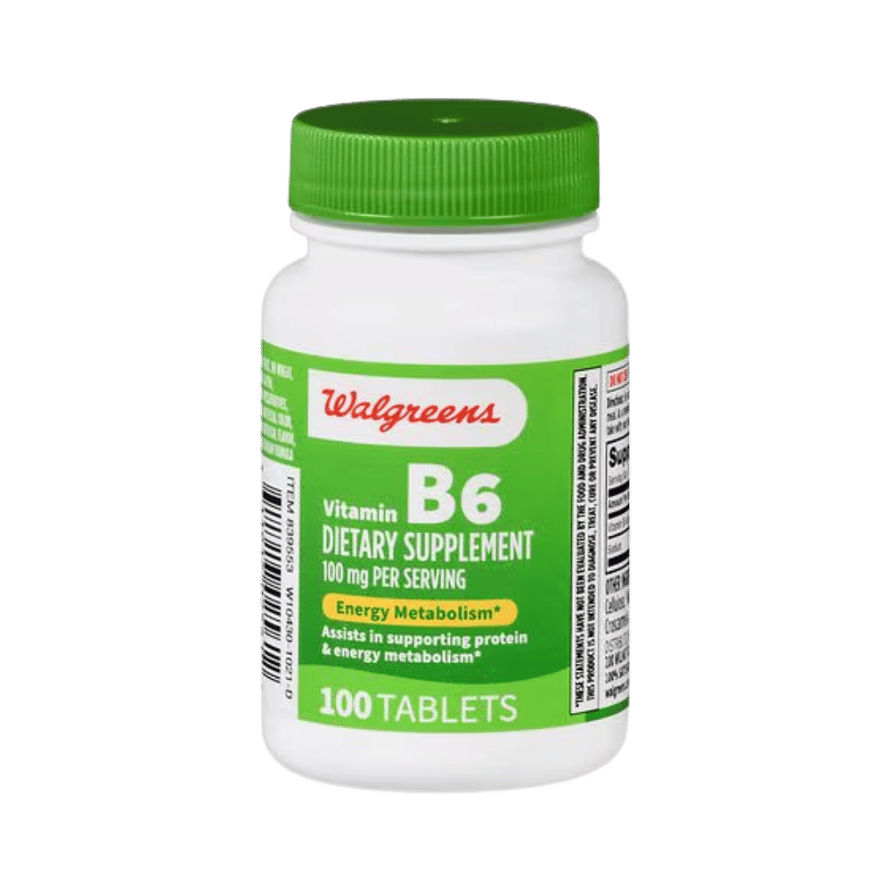 Walgreens Vitamin B6 100 Tablets (100 mg)