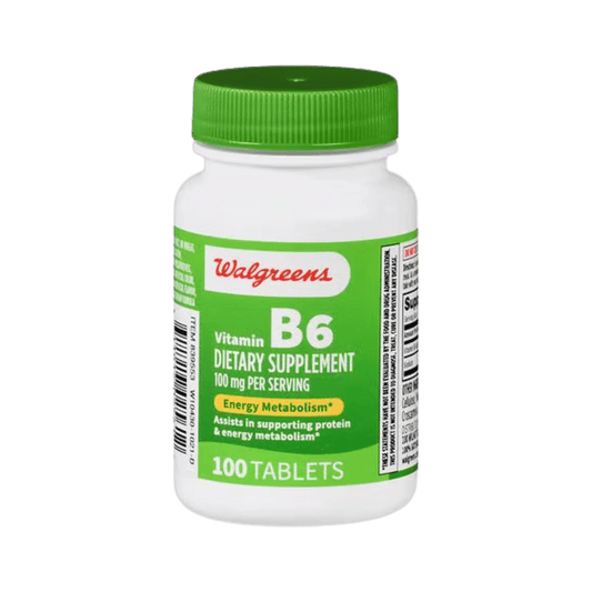 Walgreens Vitamin B6 100 Tablets (100 mg)