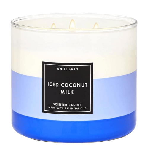 White Barn Iced Coconut Milk 3 Wick Candle (411g)