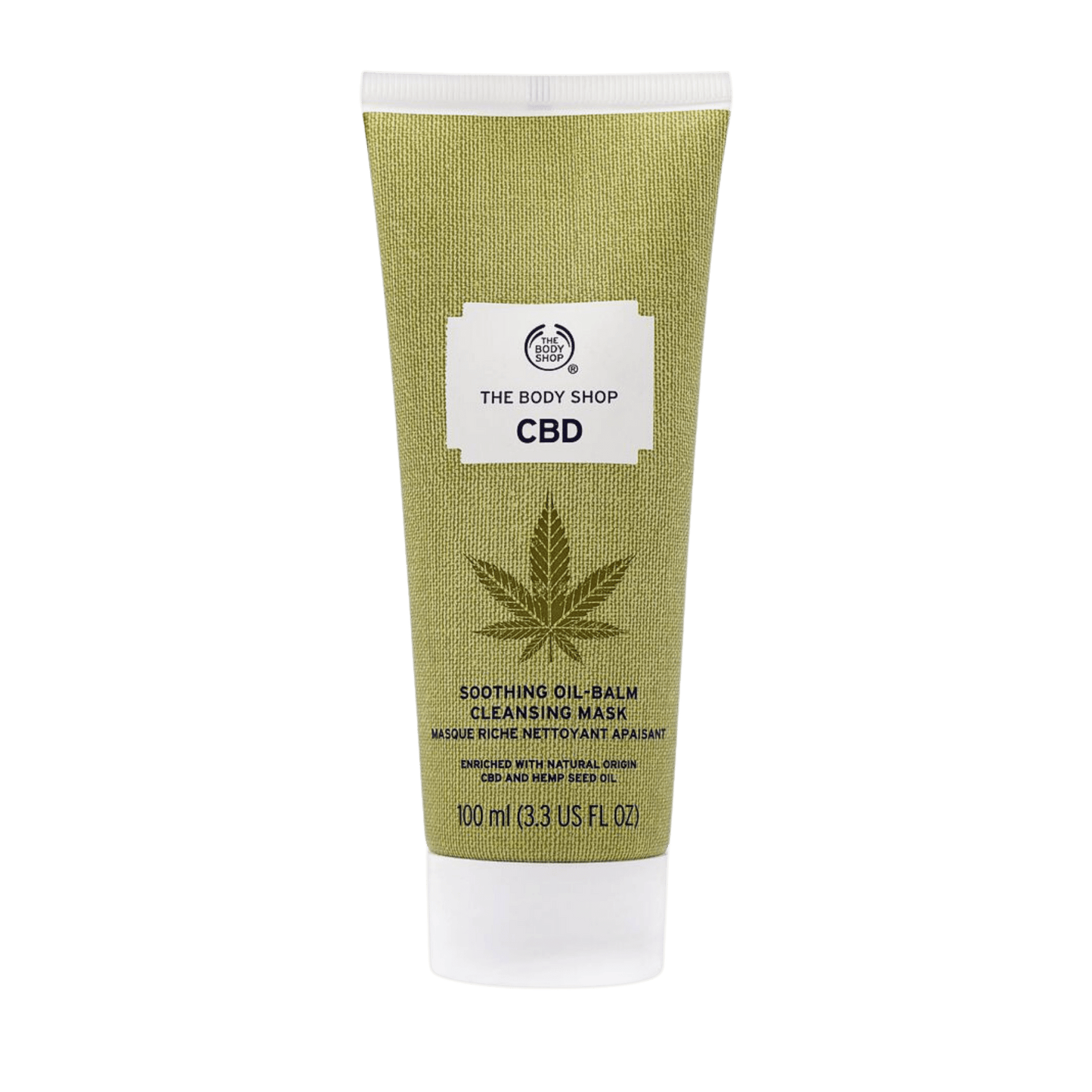 The Body Shop CBD Soothing Oil Balm  Cleansing Mask (100ml)