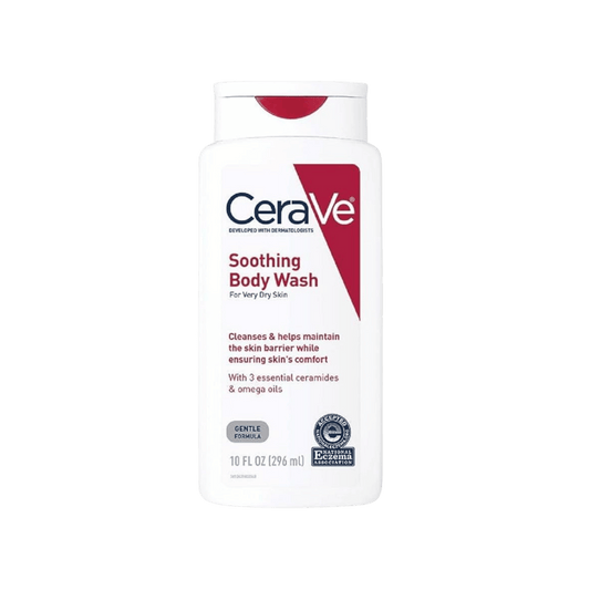 CeraVe Soothing Body Wash for Dry Skin (296ml)