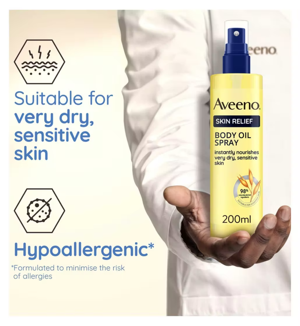 Aveeno Skin Relief Body Oil Spray