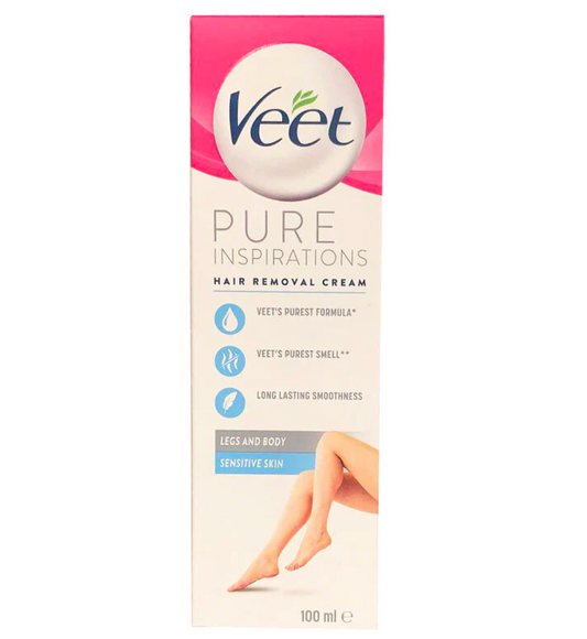 Veet Pure Inspirations Hair Removal Cream Sensitive Skin