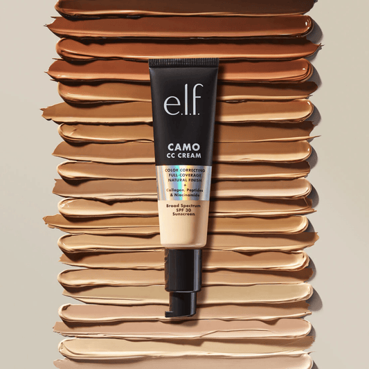 E.L.F CAMO CC Cream Broad Spectrum SPF 30 Sunscreen (30g)