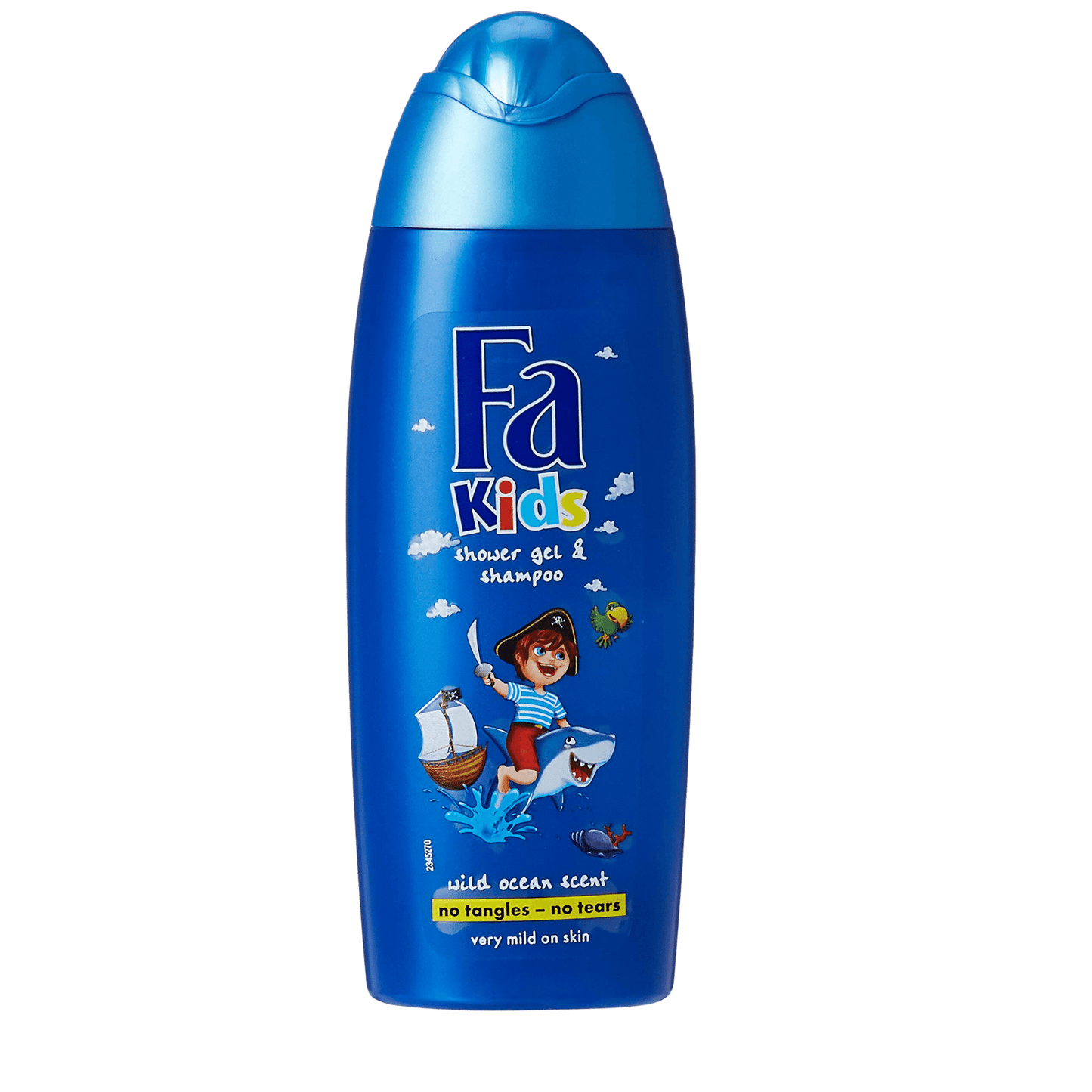 Fa Kids Shower Gel And Shampoo Wild Ocean Scent (250ml)