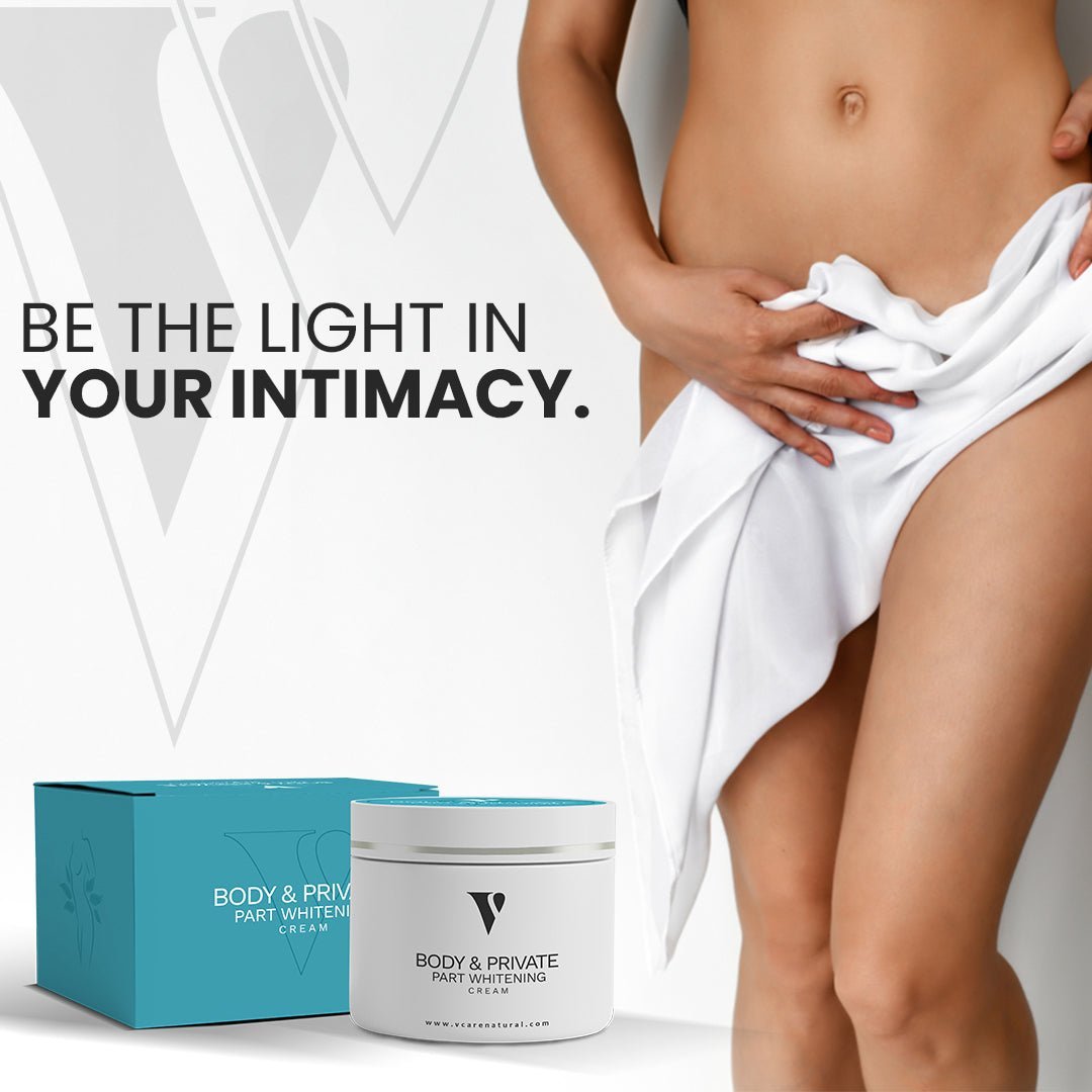 VCare Natural Private Body Part Whitening Cream