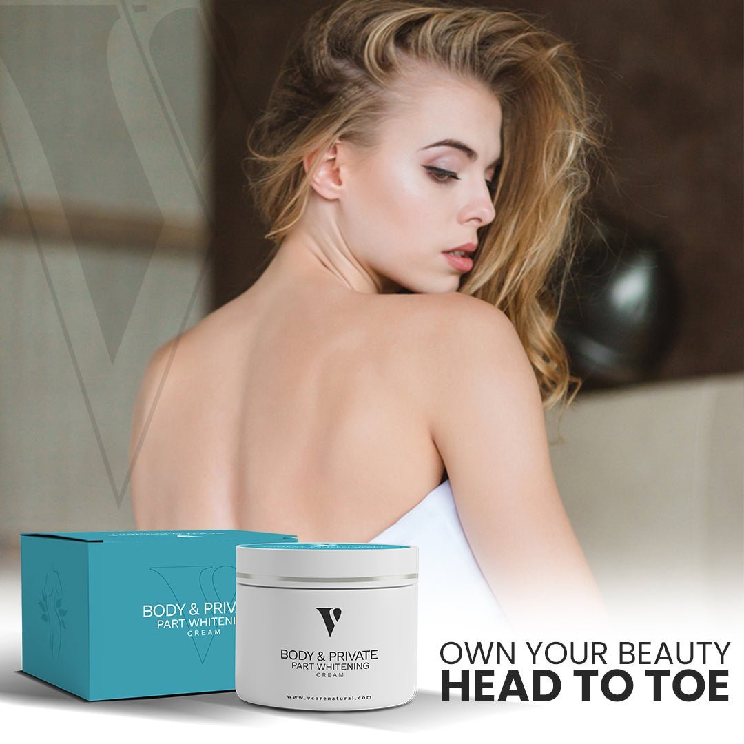 VCare Natural Private Body Part Whitening Cream
