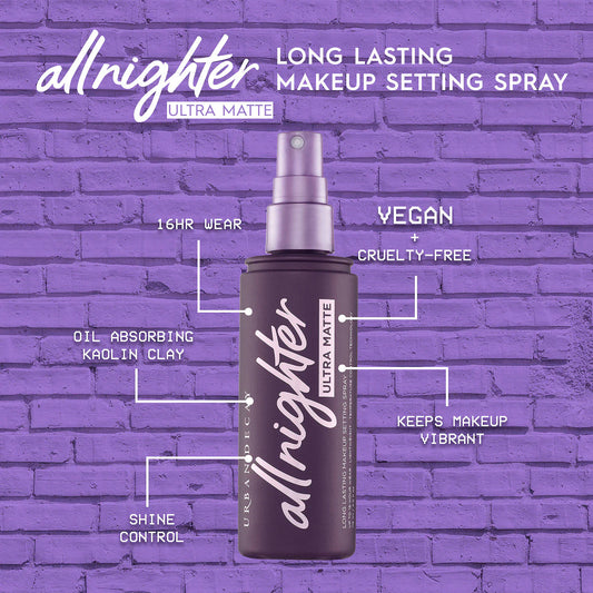 Urban Decay All Nighter Ultra Matte Makeup Setting Spray