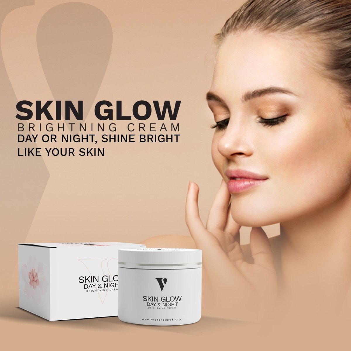 VCare Natural Skin Glow Day/Night Cream