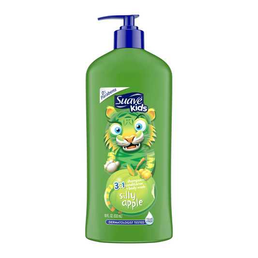 Suave Shampoo + Conditioner + Body Wash (532ml)
